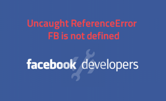 Uncaught ReferenceError: FB is not defined