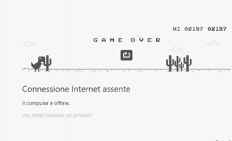 google chrome gioco nascosto dinosauro assenza connessione google chrome gioco nascosto dinosauro assenza connessione