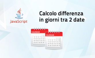 javascript - calcolare la differenza in giorni tra due date javascript - calcolare la differenza in giorni tra due date