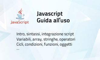 Javascript - Guida di base: sintassi, istruzioni, oggetti, ecc...
