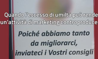 quando il marketing troppo umile nuoce al prodotto quando il marketing troppo umile nuoce al prodotto