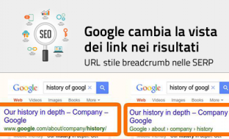 Google migliora la presentazione degli URL nei risultati di ricerca Google migliora la presentazione degli URL nei risultati di ricerca